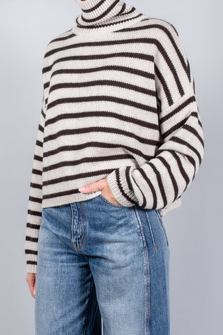 Lisa Yang Zerlina Stripes Sweater