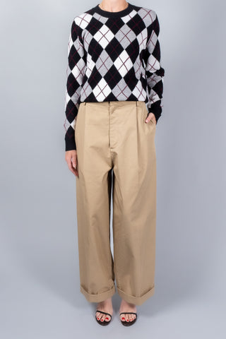 Lisa Yang Antoni Argyle Sweater