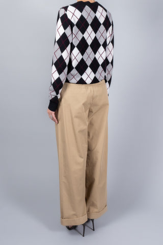 Lisa Yang Antoni Argyle Sweater