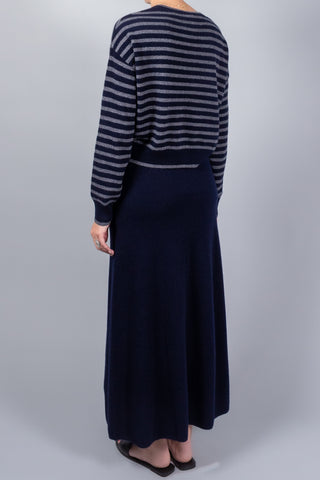 Lisa Yang Marit Stripes Cardigan