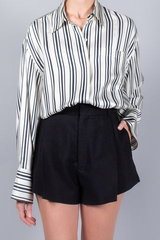 Heirlome Francis Stripe Silk Shirt