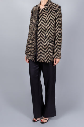 Forte Forte Chevron Jacquard Oversized Jacket