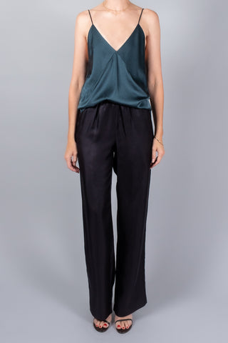 Forte Forte Heavy Stretch Silk Satin Spaghetti Strap Top-Tops-Misch-Boutique-Vancouver-Canada-misch.ca