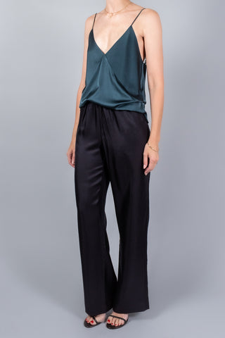 Forte Forte Heavy Stretch Silk Satin Spaghetti Strap Top-Tops-Misch-Boutique-Vancouver-Canada-misch.ca
