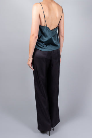 Forte Forte Heavy Stretch Silk Satin Spaghetti Strap Top-Tops-Misch-Boutique-Vancouver-Canada-misch.ca