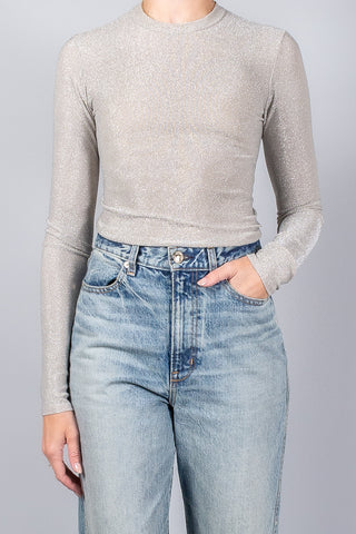 Forte Forte Lurex Jersey T-Shirt