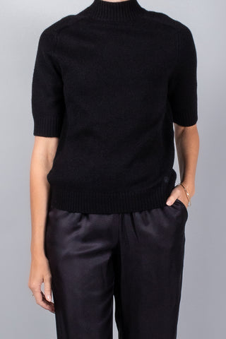 Loulou De Saison Ruth Short Sleeved Sweater-Knitwear-Misch-Boutique-Vancouver-Canada-misch.ca
