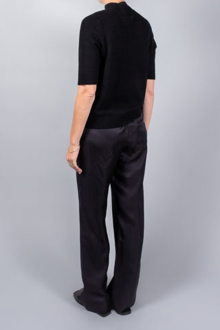 Loulou De Saison Ruth Short Sleeved Sweater-Knitwear-Misch-Boutique-Vancouver-Canada-misch.ca
