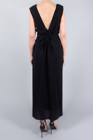 Gauchere G226 08120 Knotted Gown-Dresses and Jumpsuits-Misch-Boutique-Vancouver-Canada-misch.ca
