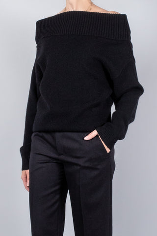 Loulou De Saison Sibyl Off-Shoulder Sweater
