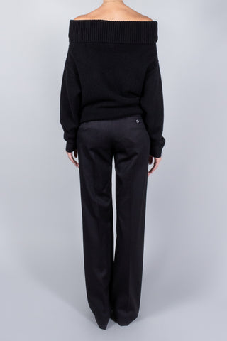 Loulou De Saison Sibyl Off-Shoulder Sweater