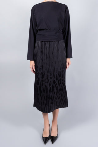 REYÈM Draped Long Sleeve Top-Tops-Misch-Boutique-Vancouver-Canada-misch.ca