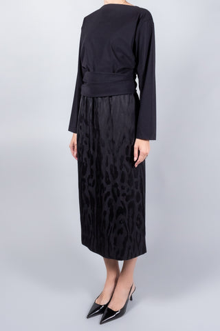 REYÈM Draped Long Sleeve Top-Tops-Misch-Boutique-Vancouver-Canada-misch.ca