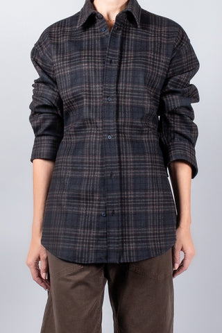 Darkpark Anne Tartan Check Tailored Shirt-Tops-Misch-Boutique-Vancouver-Canada-misch.ca