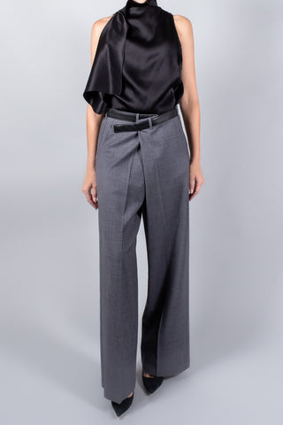 Darkpark Gaia Wide Leg Wool Pants With Belt-Pants and Shorts-Misch-Boutique-Vancouver-Canada-misch.ca