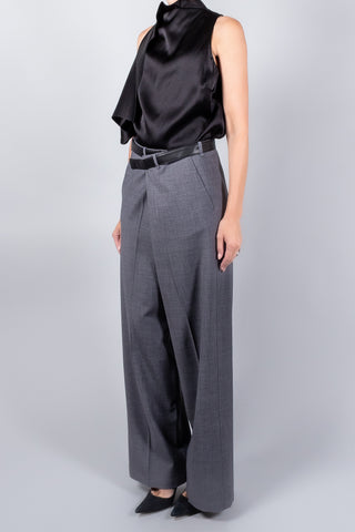 Darkpark Gaia Wide Leg Wool Pants With Belt-Pants and Shorts-Misch-Boutique-Vancouver-Canada-misch.ca