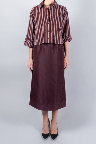 Apiece Apart Cropped Isolde Button Down-Tops-Misch-Boutique-Vancouver-Canada-misch.ca