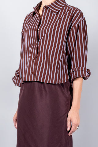 Apiece Apart Cropped Isolde Button Down-Tops-Misch-Boutique-Vancouver-Canada-misch.ca