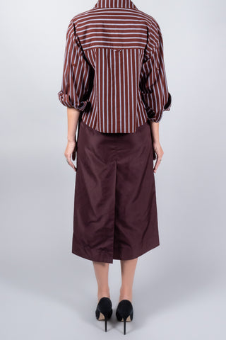 Apiece Apart Cropped Isolde Button Down-Tops-Misch-Boutique-Vancouver-Canada-misch.ca
