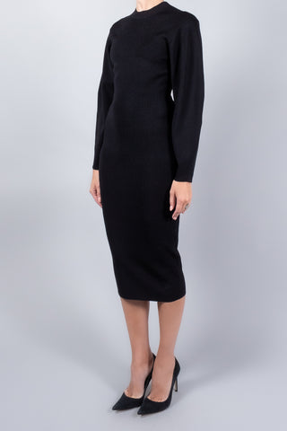 Loulou De Saison Elena High-Neck Bodycon Dress-Dresses and Jumpsuits-Misch-Boutique-Vancouver-Canada-misch.ca