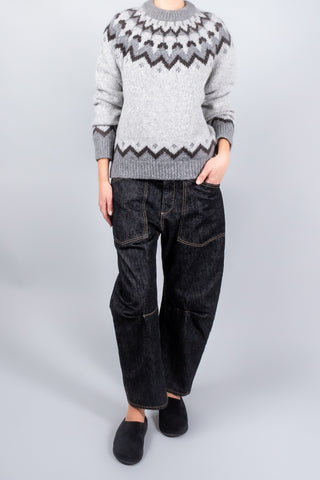 Nili Lotan Alan Fair Isle Sweater-Knitwear-Misch-Boutique-Vancouver-Canada-misch.ca