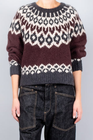Nili Lotan Isaline Fair Isle Sweater-Knitwear-Misch-Boutique-Vancouver-Canada-misch.ca
