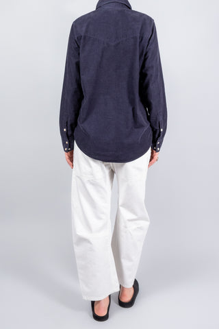 Nili Lotan Travis Corduroy Shirt-Tops-Misch-Boutique-Vancouver-Canada-misch.ca