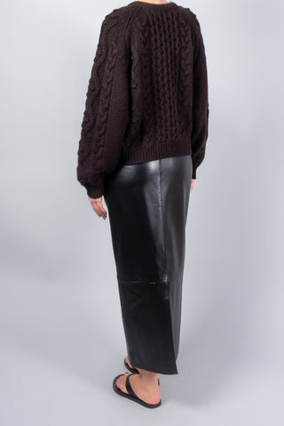 Lisa Yang Winroe Cable Knit Cardigan