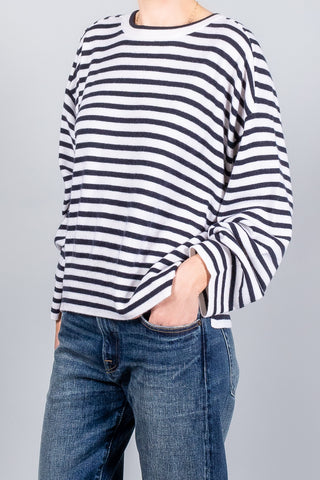 Closed Striped Crew Neck Long Sleeve-Knitwear-Misch-Boutique-Vancouver-Canada-misch.ca