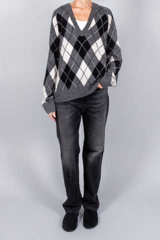 Nili Lotan Feron Argyle Sweater-Knitwear-Misch-Boutique-Vancouver-Canada-misch.ca