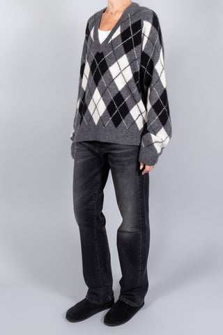 Nili Lotan Feron Argyle Sweater-Knitwear-Misch-Boutique-Vancouver-Canada-misch.ca