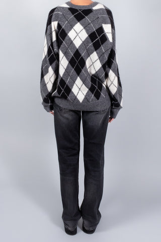 Nili Lotan Feron Argyle Sweater-Knitwear-Misch-Boutique-Vancouver-Canada-misch.ca