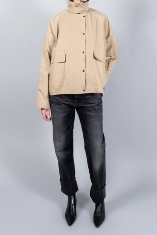 Gauchere G226 02093 Funnel Neck Jacket-Coats-Misch-Boutique-Vancouver-Canada-misch.ca