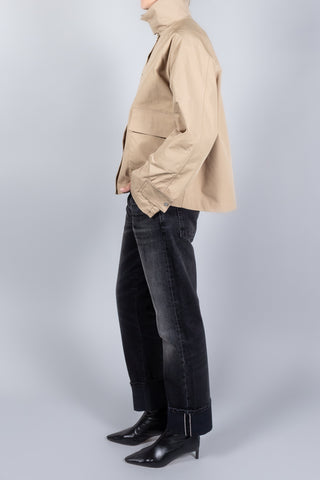 Gauchere G226 02093 Funnel Neck Jacket-Coats-Misch-Boutique-Vancouver-Canada-misch.ca