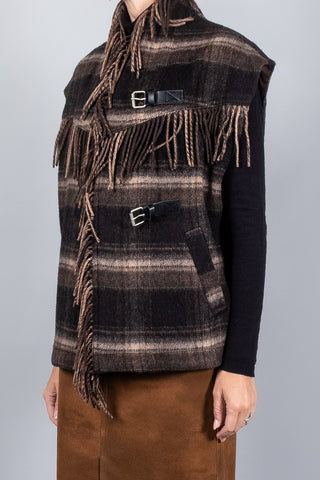 Isabel Marant Etoile Ginesa Jacket/ Vest-Jackets and Blazers-Misch-Boutique-Vancouver-Canada-misch.ca