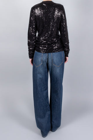 Darkpark Lisa Denim With Detachable Hand Woven Wool Chain