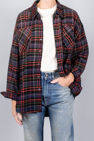R13 Drop Neck Workshirt-Tops-Misch-Boutique-Vancouver-Canada-misch.ca