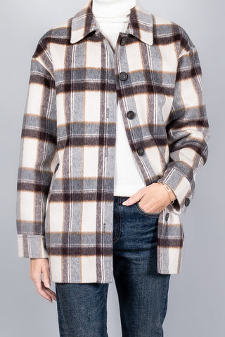 Vanessa Bruno Hyria Wool Overshirt-Tops-Misch-Boutique-Vancouver-Canada-misch.ca