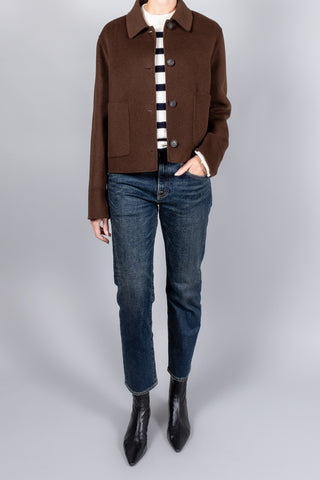Vanessa Bruno Henri Cropped Wool Jacket-Jackets and Blazers-Misch-Boutique-Vancouver-Canada-misch.ca