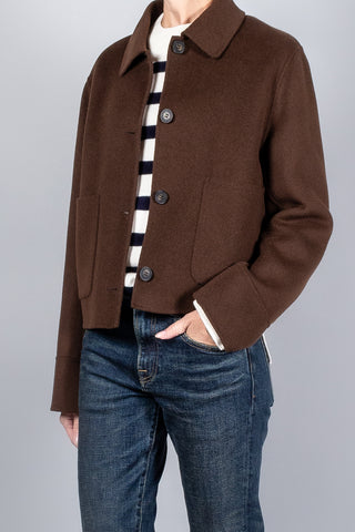 Vanessa Bruno Henri Cropped Wool Jacket-Jackets and Blazers-Misch-Boutique-Vancouver-Canada-misch.ca