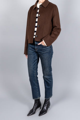 Vanessa Bruno Henri Cropped Wool Jacket-Jackets and Blazers-Misch-Boutique-Vancouver-Canada-misch.ca