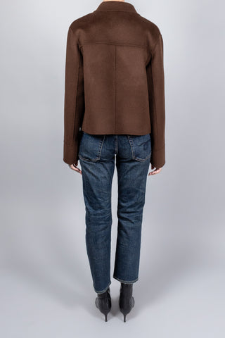 Vanessa Bruno Henri Cropped Wool Jacket-Jackets and Blazers-Misch-Boutique-Vancouver-Canada-misch.ca