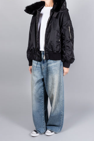R13 Pleated Waistband Jean