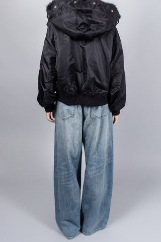 R13 Pleated Waistband Jean