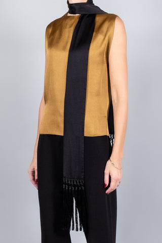 Forte Forte Shiny Envers Satin Top-Tops-Misch-Boutique-Vancouver-Canada-misch.ca