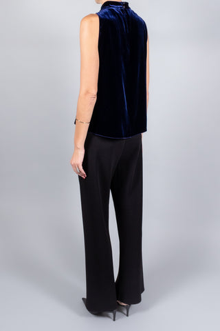 Forte Forte Viscose Silk Velvet Top-Tops-Misch-Boutique-Vancouver-Canada-misch.ca
