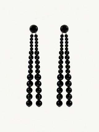 Dévé Les Goudes Earrings ~ Black Onyx-Jewelry-Misch-Boutique-Vancouver-Canada-misch.ca