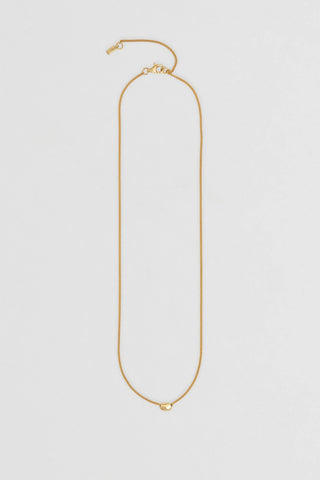 Nina Gordon Gold Mini Drop Necklace-Jewelry-Misch-Boutique-Vancouver-Canada-misch.ca