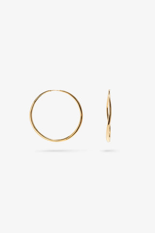 Nina Gordon Gold Momento Large Hoops-Jewelry-Misch-Boutique-Vancouver-Canada-misch.ca