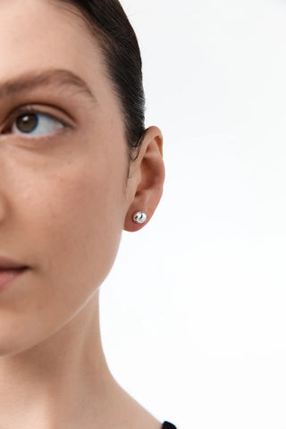 Nina Gordon Silver Figure Studs-Jewelry-Misch-Boutique-Vancouver-Canada-misch.ca